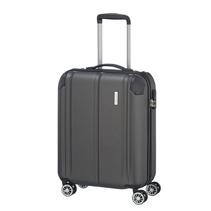 Travelite City 4 Wiel Trolley S antraciet