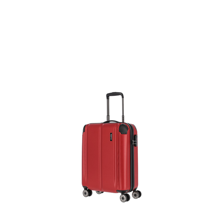 Travelite City 4 Wiel Trolley S red