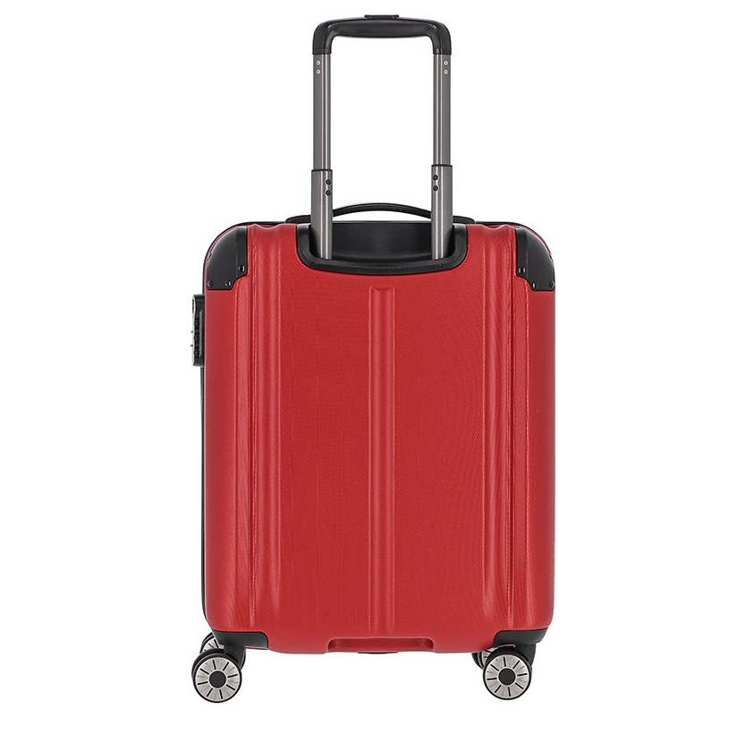 Travelite City 4 Wiel Trolley S red
