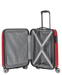 Travelite City 4 Wiel Trolley S red
