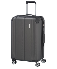 Travelite City 4 Wiel Trolley M Expandable antraciet