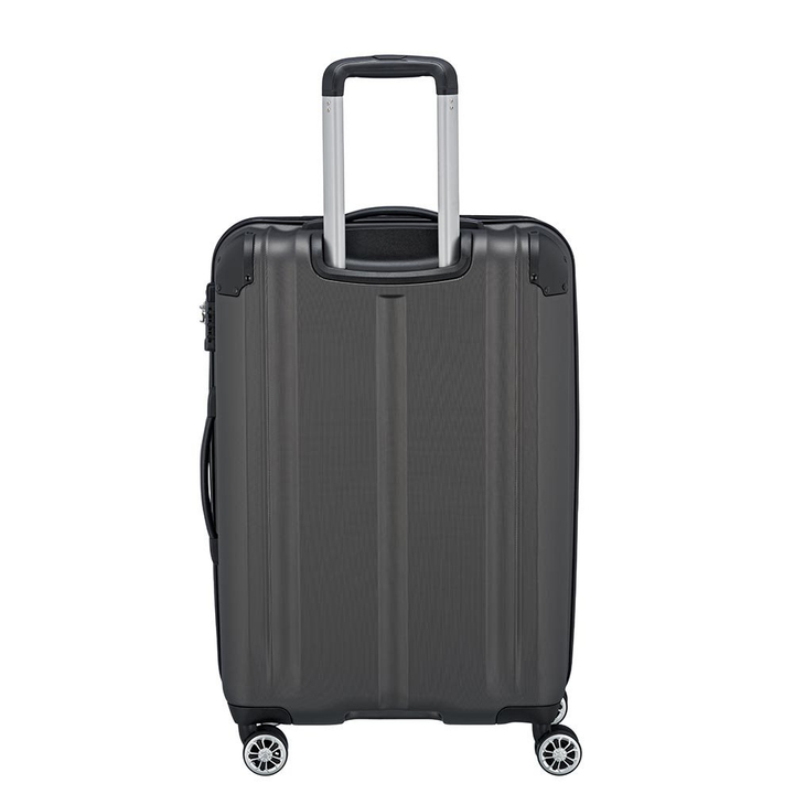 Travelite City 4 Wiel Trolley M Expandable antraciet