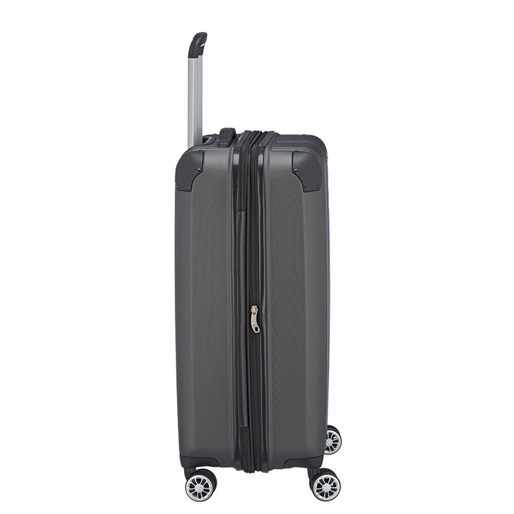 Travelite City 4 Wiel Trolley M Expandable antraciet