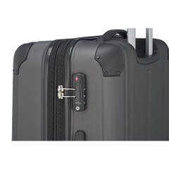 Travelite City 4 Wiel Trolley M Expandable antraciet