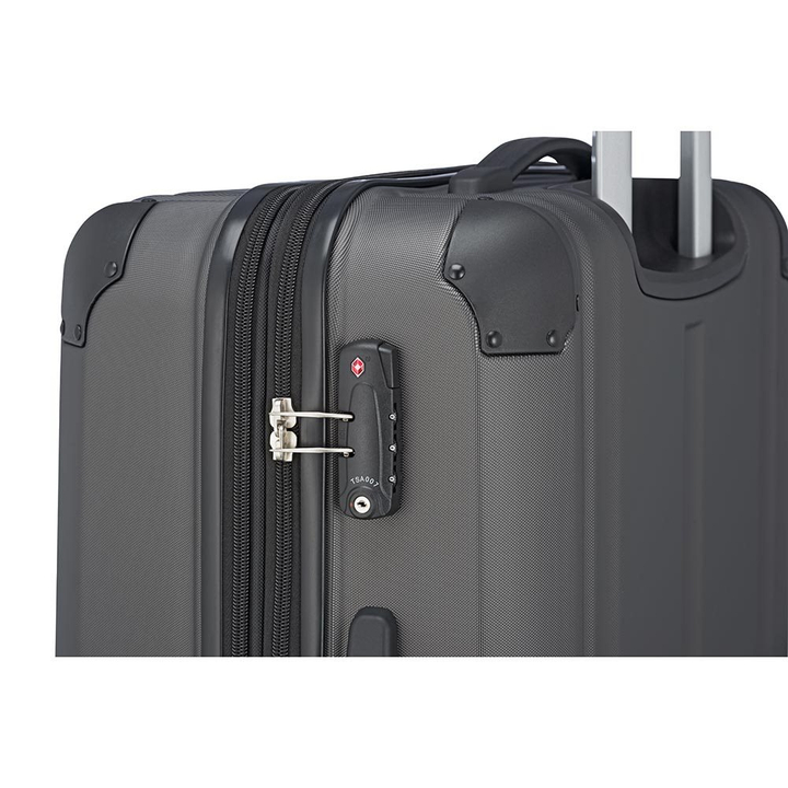 Travelite City 4 Wiel Trolley M Expandable antraciet