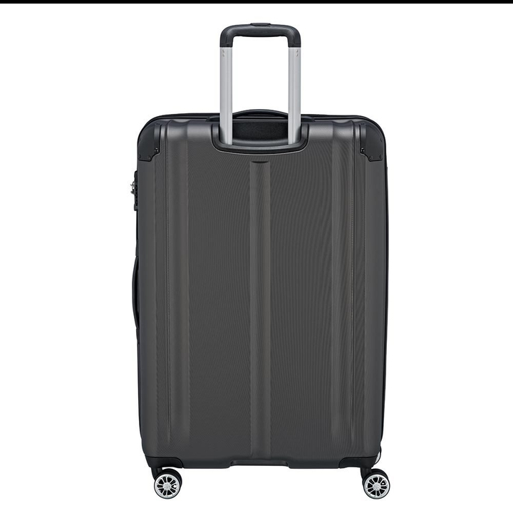 Travelite City 4 Wiel Trolley L Expandable antraciet