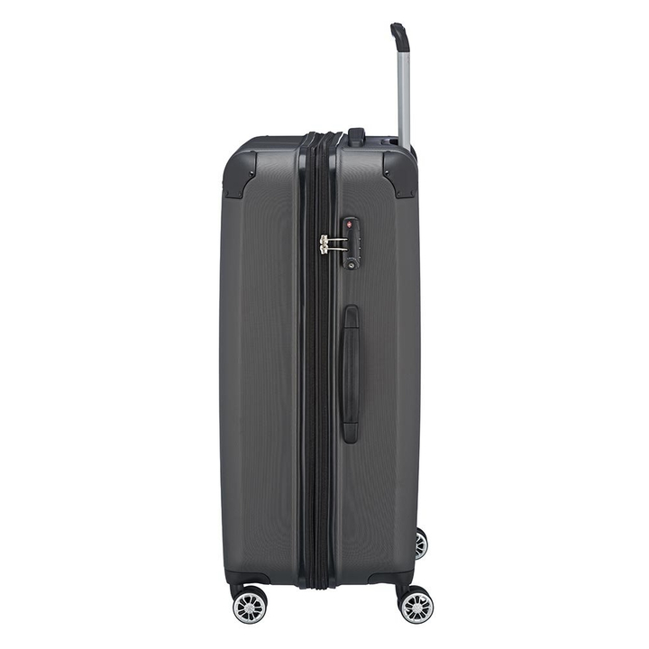 Travelite City 4 Wiel Trolley L Expandable antraciet