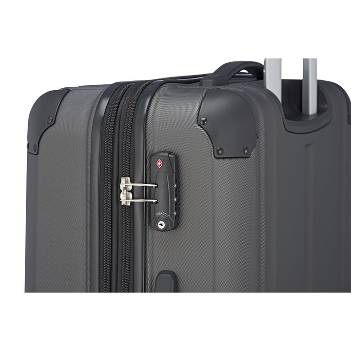 Travelite City 4 Wiel Trolley L Expandable antraciet