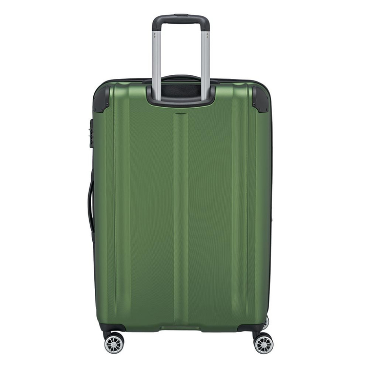 Travelite City 4 Wiel Trolley L Expandable green