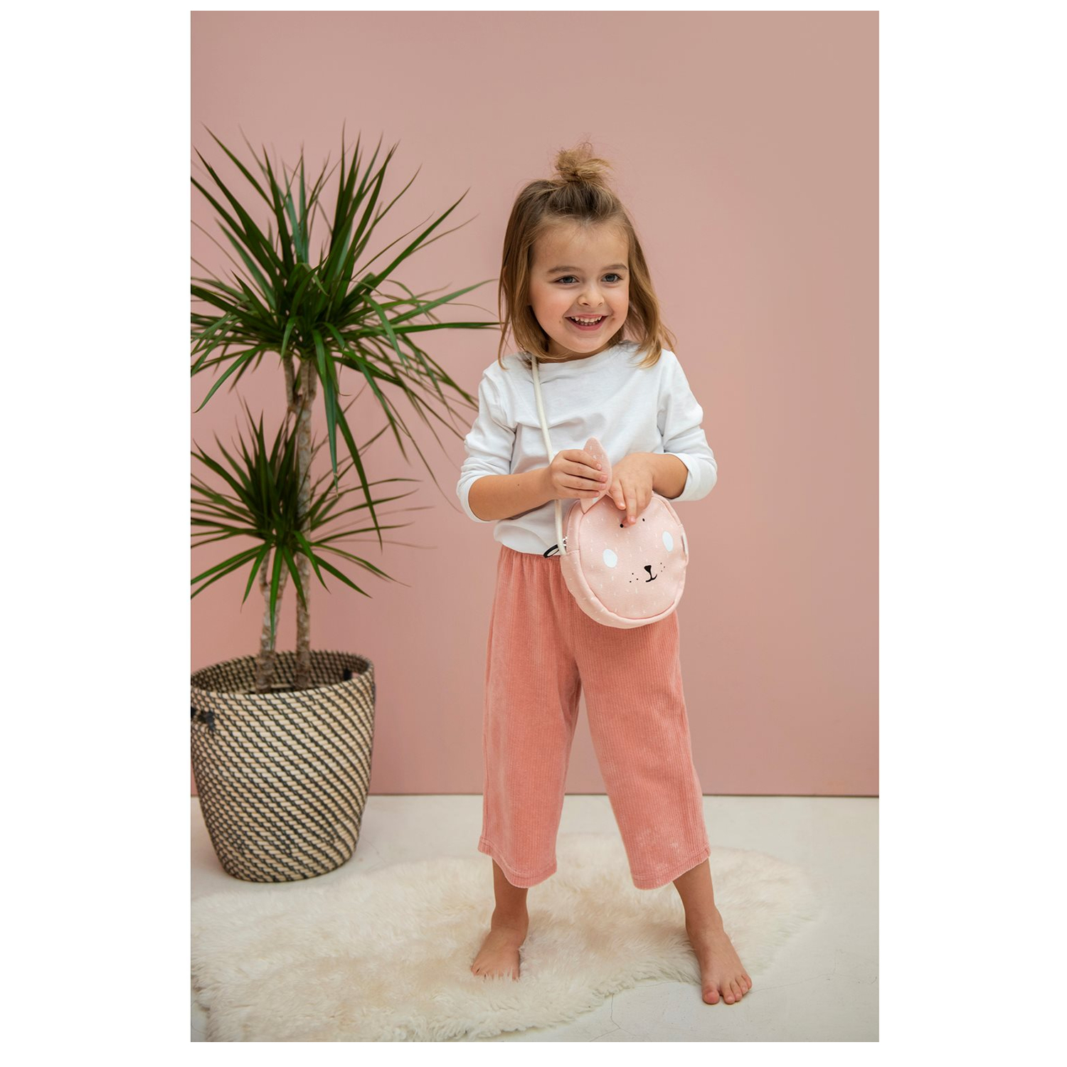 Trixie Mrs. Rabbit Handtas soft pink