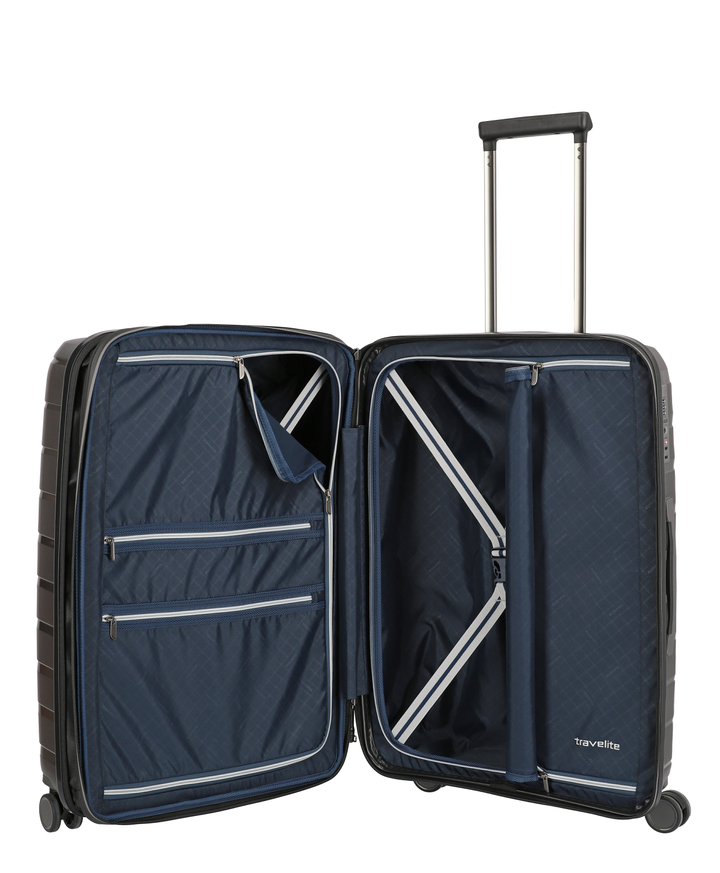 Travelite Air Base 4 Wiel Trolley M Expandable anthracite