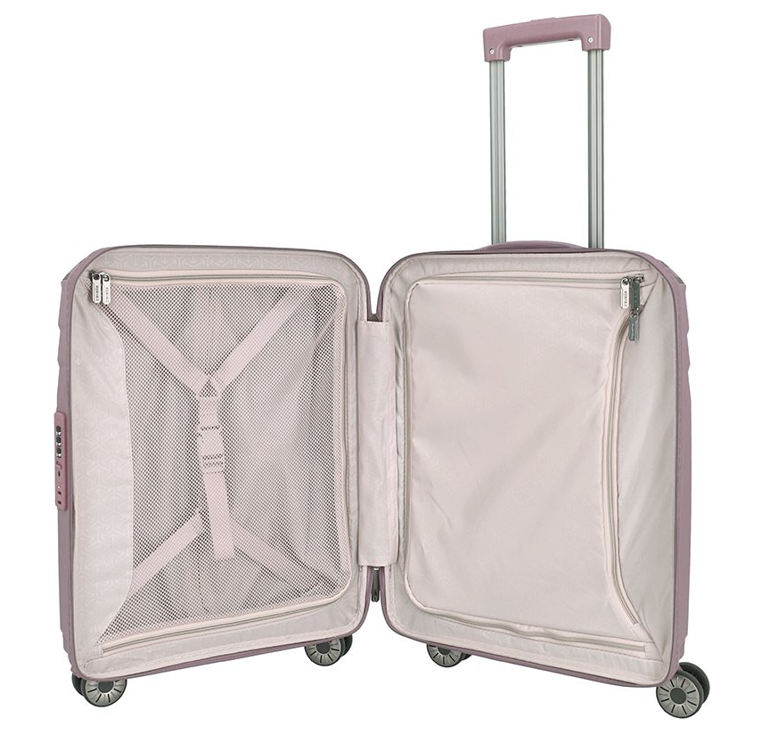 Travelite Elvaa 4 Wiel Trolley S rose