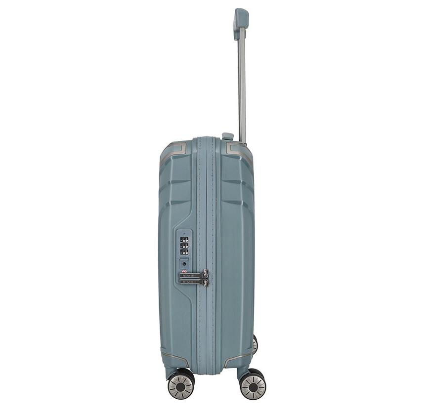 Travelite Elvaa 4 Wiel Trolley S bluegrey