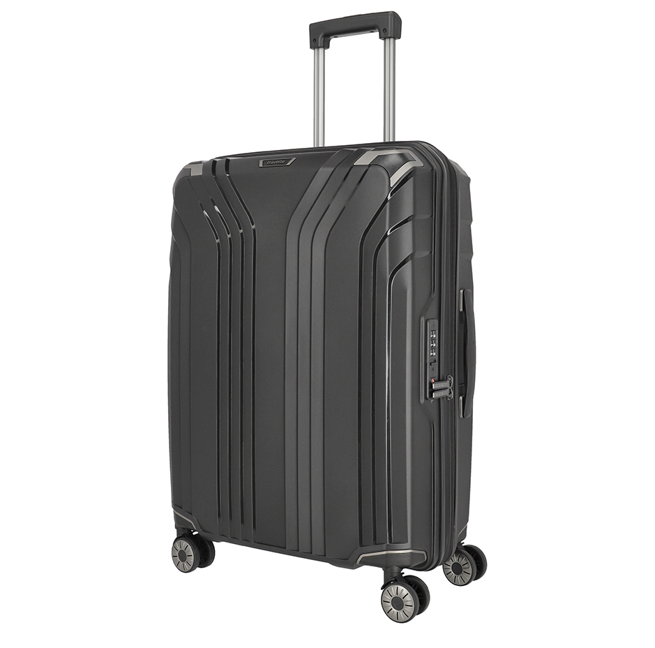 Travelite Elvaa 4 Wiel Trolley M Expandable black