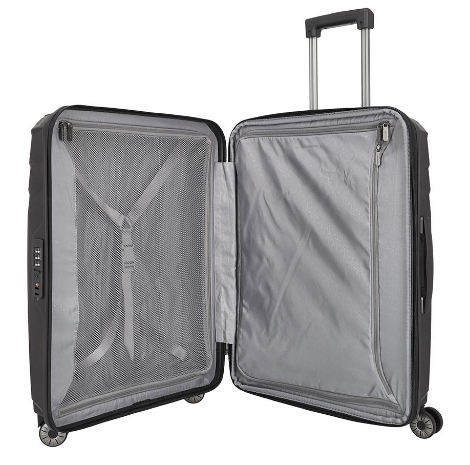 Travelite Elvaa 4 Wiel Trolley M Expandable black