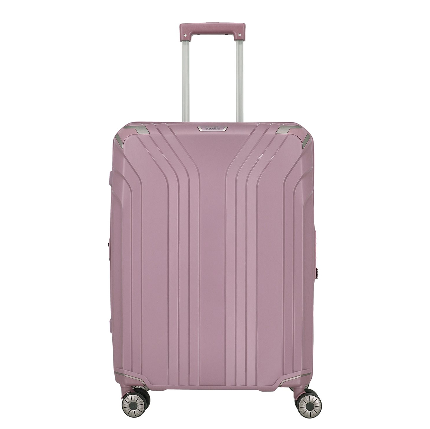 Travelite Elvaa 4 Wiel Trolley M Expandable rosé