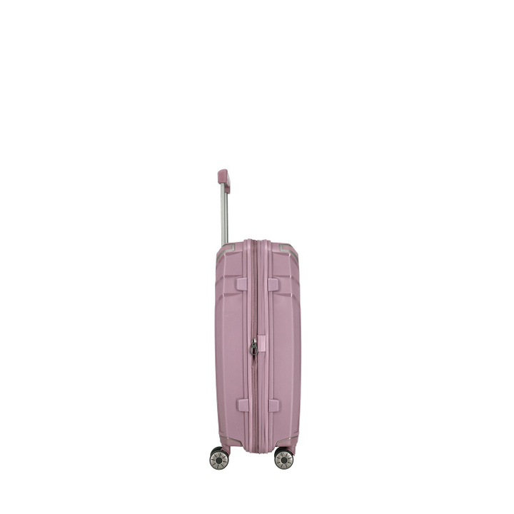 Travelite Elvaa 4 Wiel Trolley M Expandable rosé