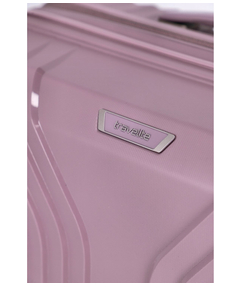 Travelite Elvaa 4 Wiel Trolley M Expandable rosé