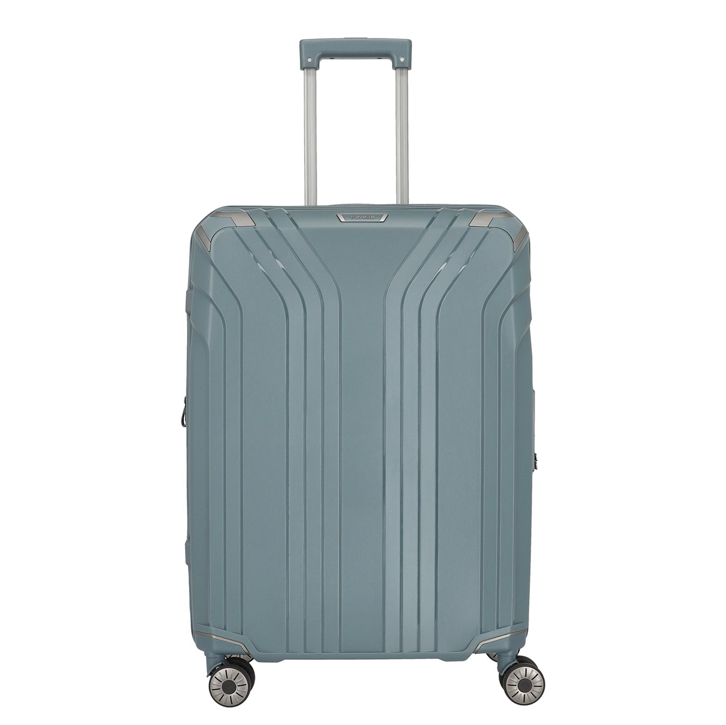 Travelite Elvaa 4 Wiel Trolley M Expandable bluegrey