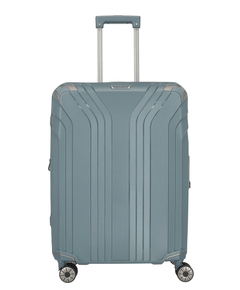 Travelite Elvaa 4 Wiel Trolley M Expandable bluegrey