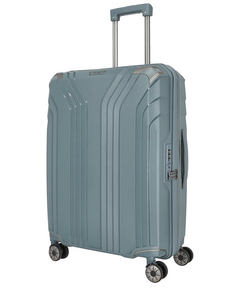 Travelite Elvaa 4 Wiel Trolley M Expandable bluegrey