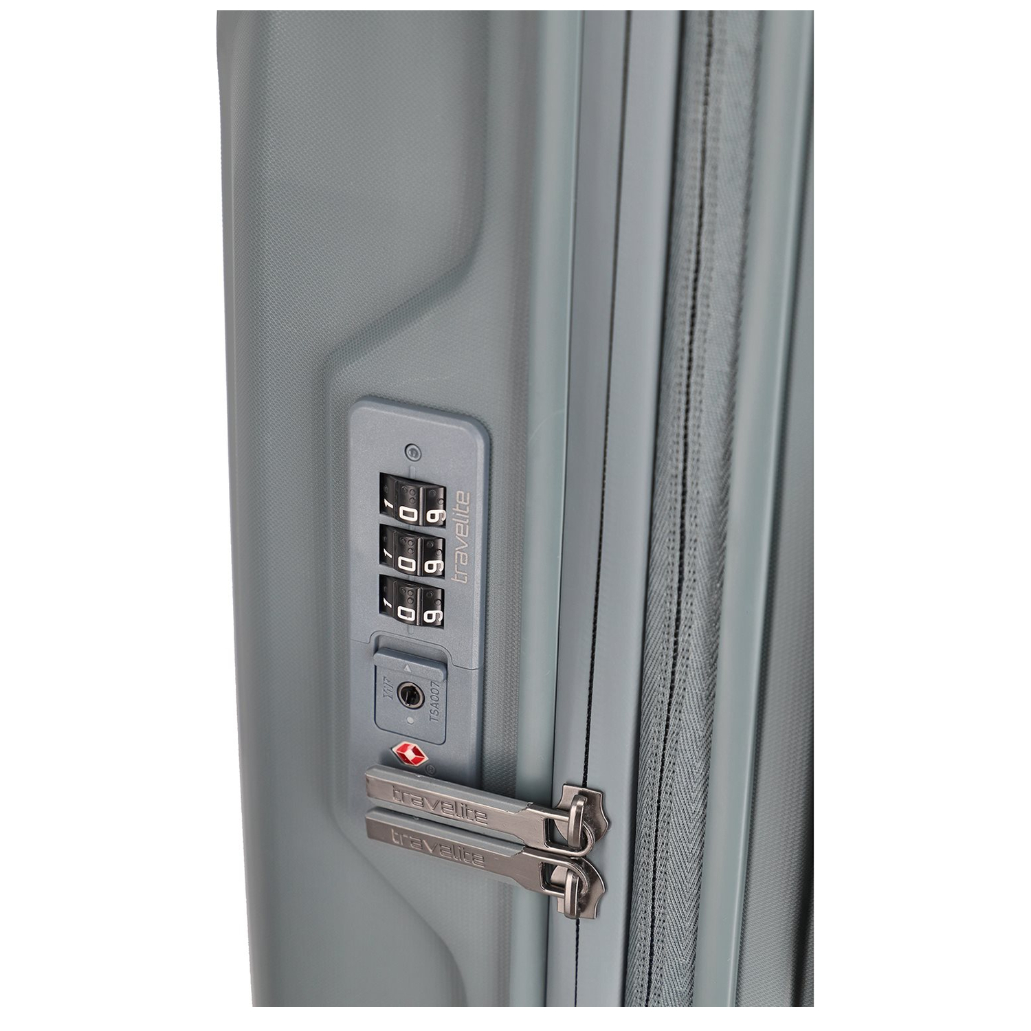 Travelite Elvaa 4 Wiel Trolley M Expandable bluegrey
