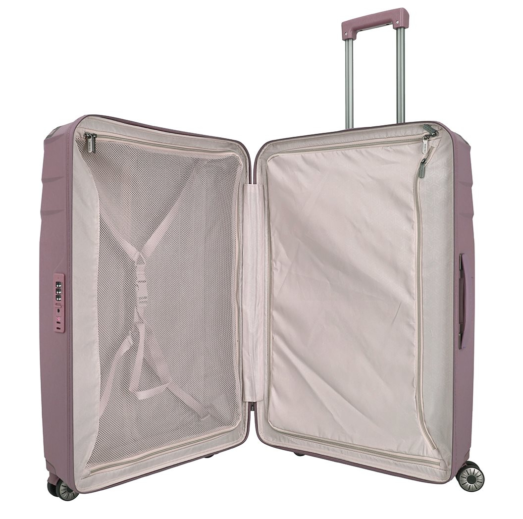 Travelite Elvaa 4 Wiel Trolley L rose
