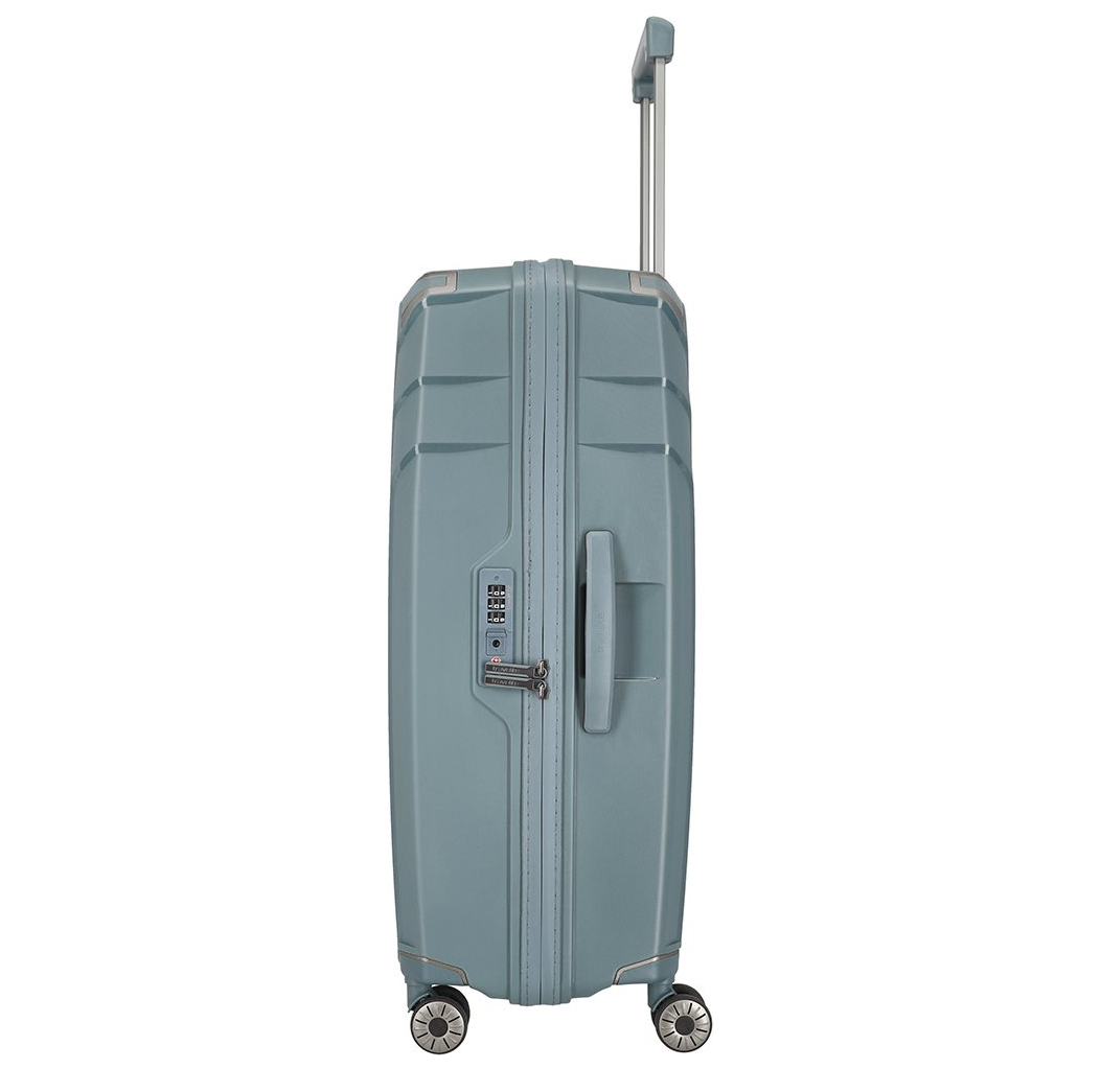Travelite Elvaa 4 Wiel Trolley L bluegrey