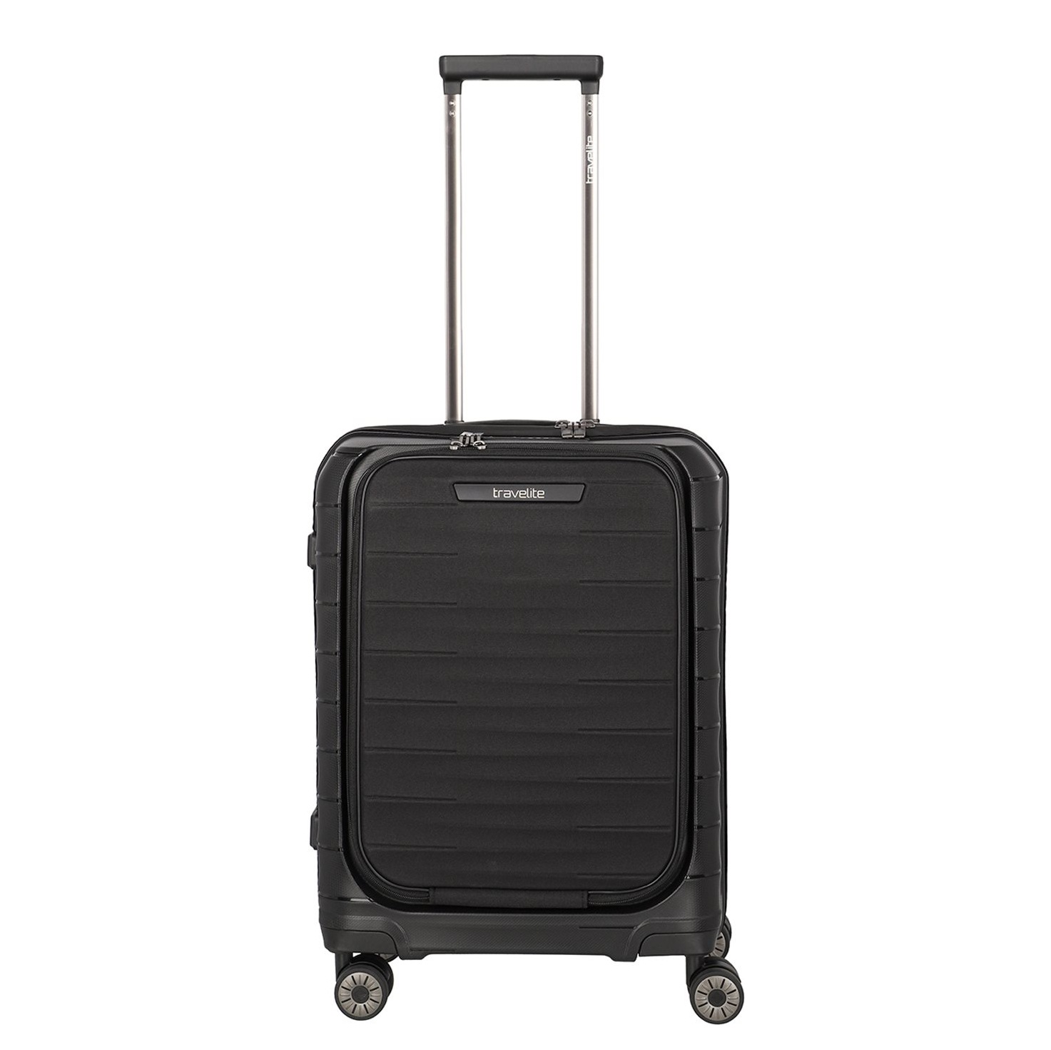 Travelite Mooby 4w Trolley S Frontpocket black