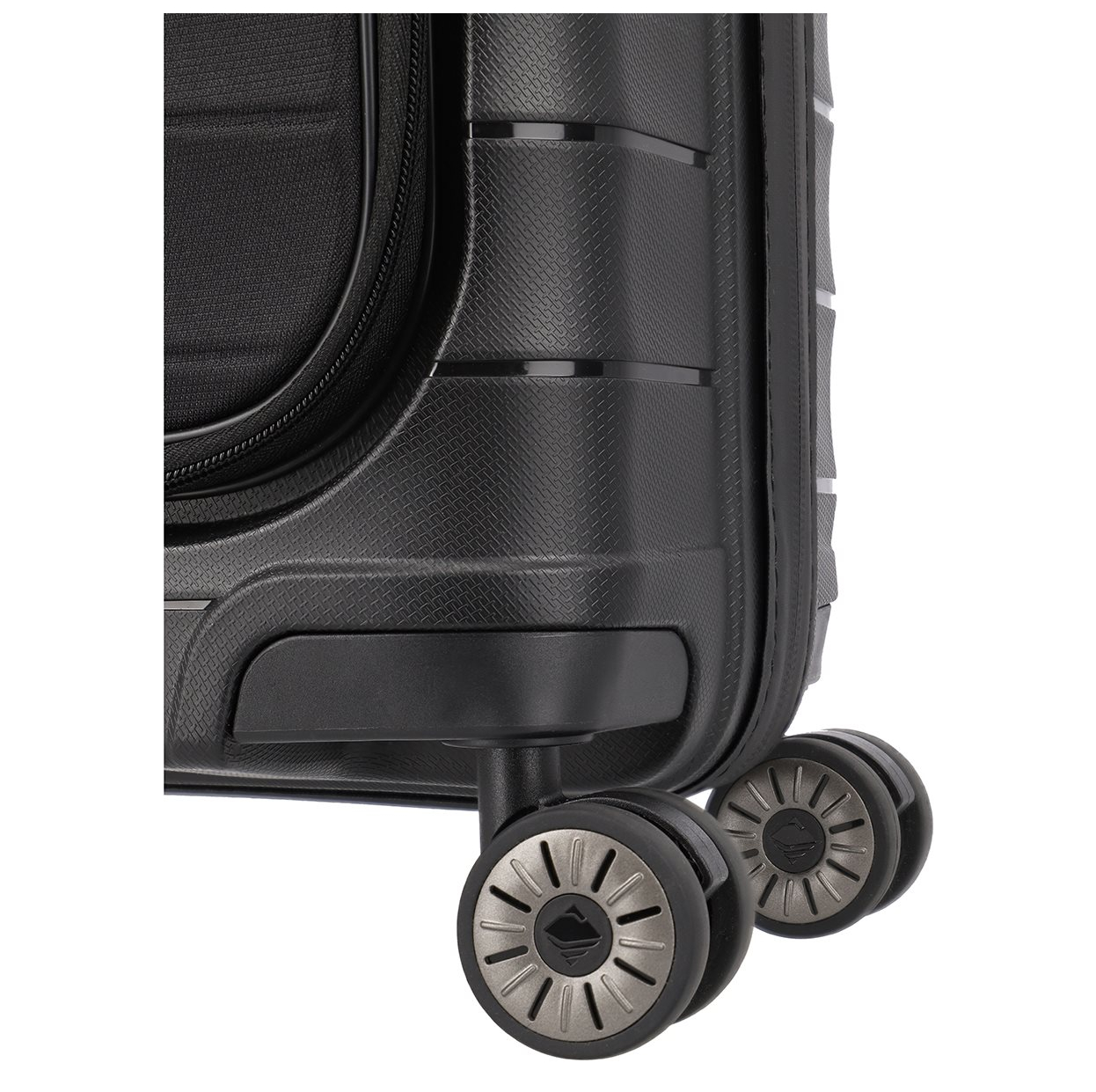 Travelite Mooby 4w Trolley S Frontpocket black