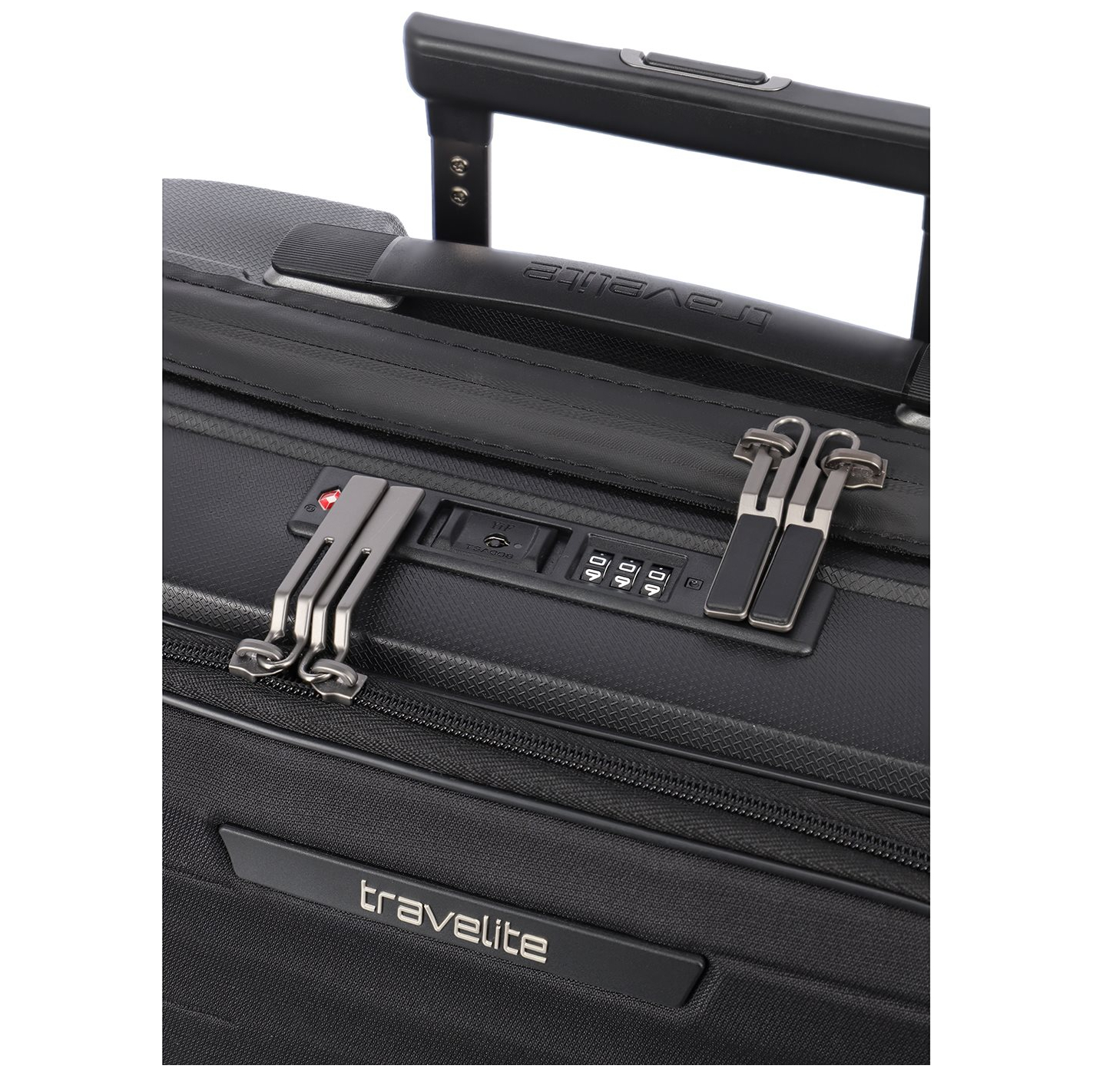 Travelite Mooby 4w Trolley S Frontpocket black