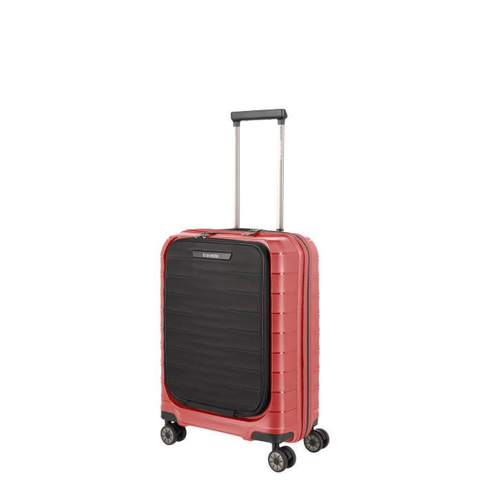 Travelite Mooby 4w Trolley S Frontpocket red