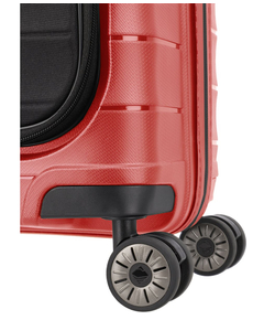 Travelite Mooby 4w Trolley S Frontpocket red