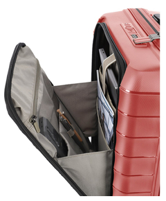 Travelite Mooby 4w Trolley S Frontpocket red