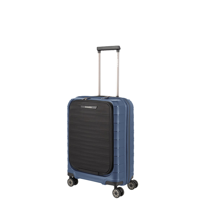 Travelite Mooby 4w Trolley S Frontpocket blue