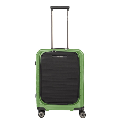 Travelite Mooby 4w Trolley S Frontpocket green