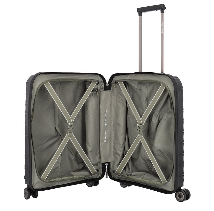 Travelite Mooby 4w Trolley S black