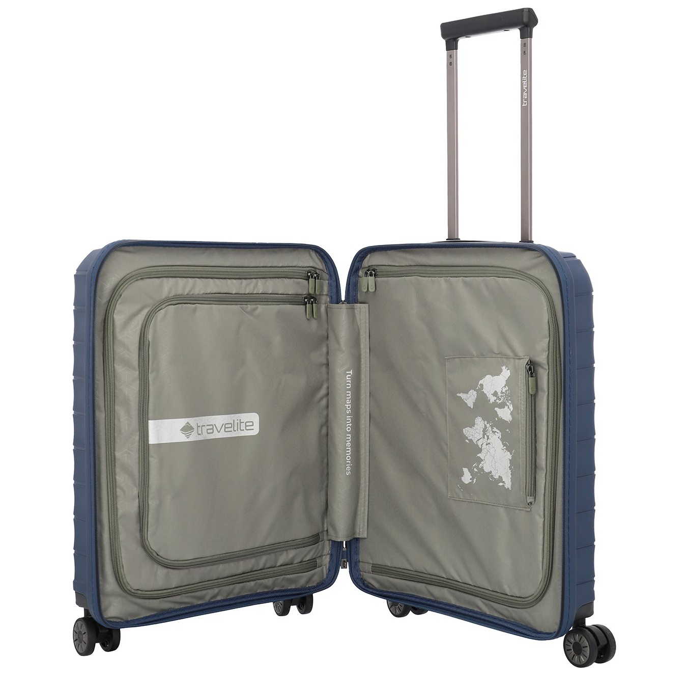 Travelite Mooby 4w Trolley S blue