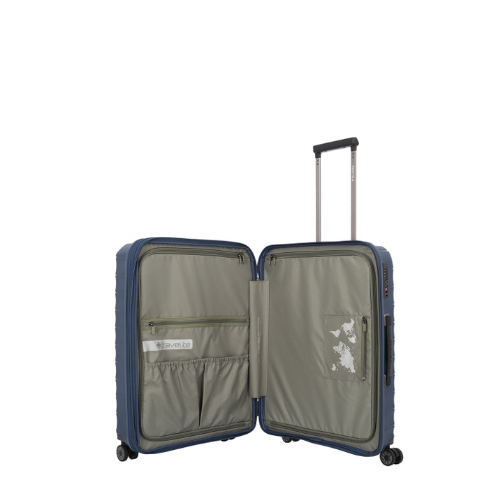 Travelite Mooby 4w Trolley M blue