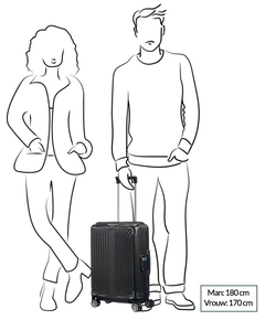 Samsonite Lite-Box Spinner 55 black