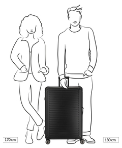 Travelite Next 2.0 Aluminium 4w Trolley L black matt