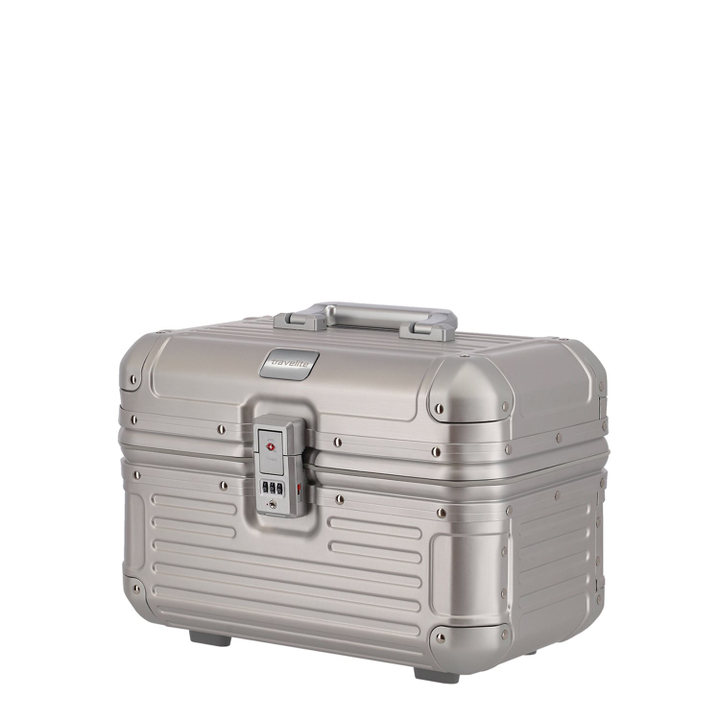 Travelite Next Aluminium Beautycase silver