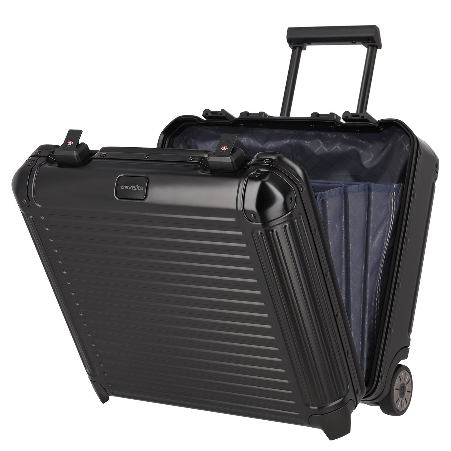 Travelite Next Aluminium Business Wheeler black