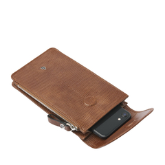 Castelijn & Beerens Giftbox Crossbody Phone Bag cognac