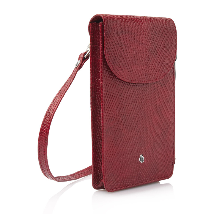 Castelijn & Beerens Giftbox Crossbody Phone Bag rood