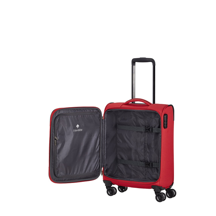 Travelite Chios 4 Wiel Trolley S red