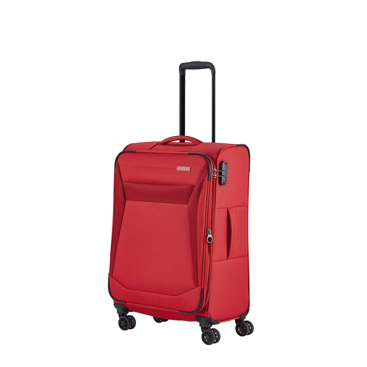 Travelite Chios 4 Wiel Trolley M red