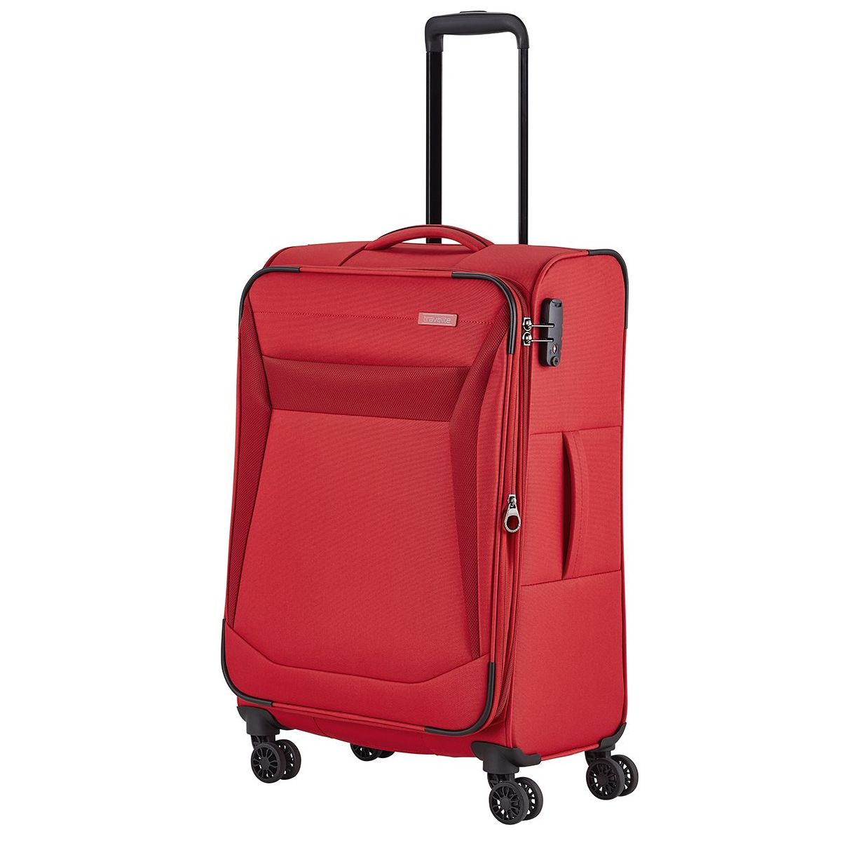 Travelite Chios 4 Wiel Trolley M red