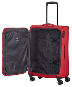 Travelite Chios 4 Wiel Trolley M red
