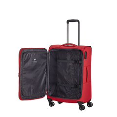 Travelite Chios 4 Wiel Trolley M red